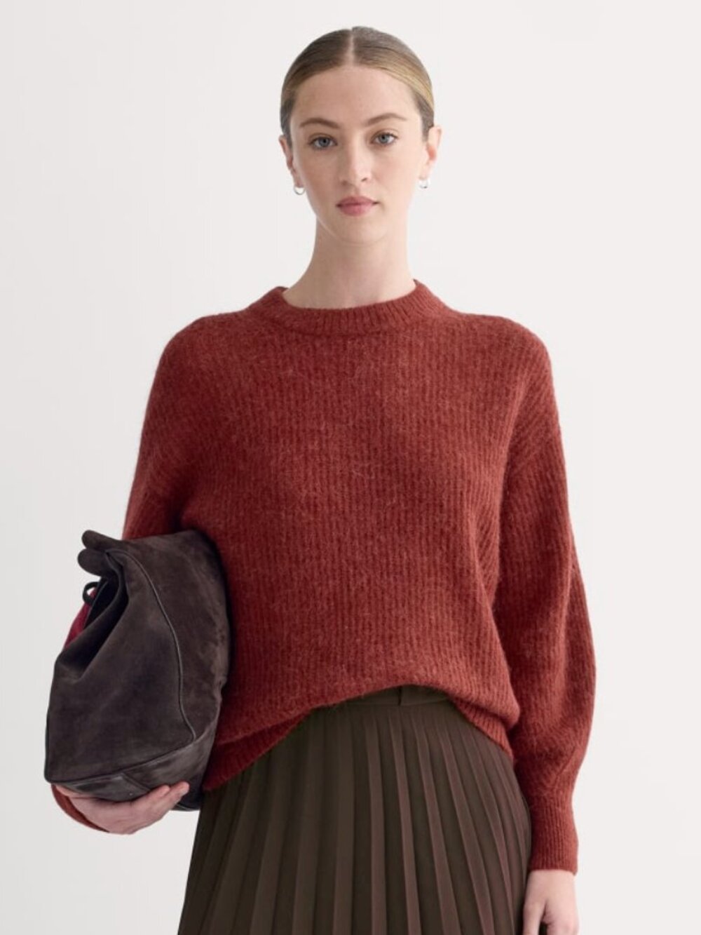 Knit Crew Sweater || Everlane
